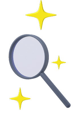 반짝이는 돋보기